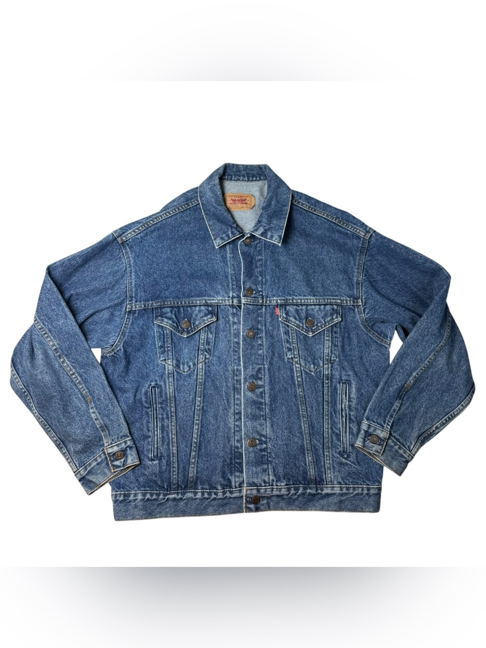 Vintage 1994 Levi’s 70507 Made in USA Denim Trucker Jacket Men’s M